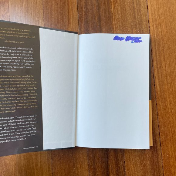 Multiple Bles8ings Book by Jon & Kate Gosselin - Picture 3 of 3